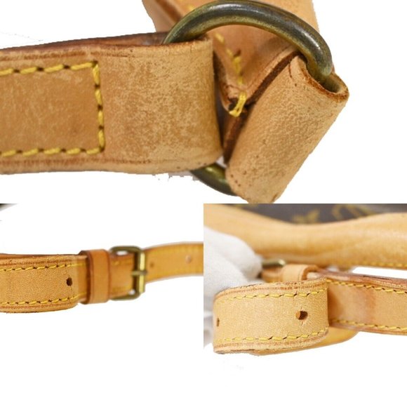 LOUIS VUITTON Boulogne 30 Shoulder Bag Monogram Leather Brown M51265 65YD223 - Picture 11 of 16